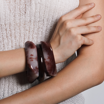 Amara Bold Resin Bangles