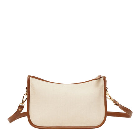 Breeze Canvas Sling Bag Brown