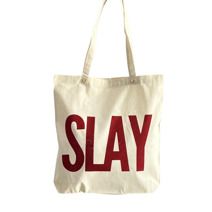 SLAY Eco-Friendly Canvas Tote Bag