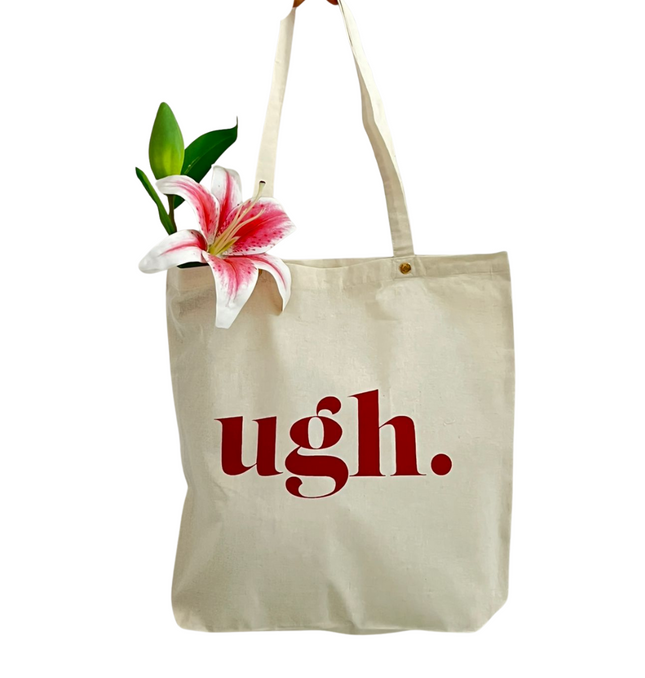 Ugh Canvas Tote Bag
