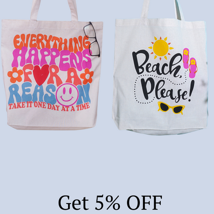 Everything Happens For A Reason Tote Bag