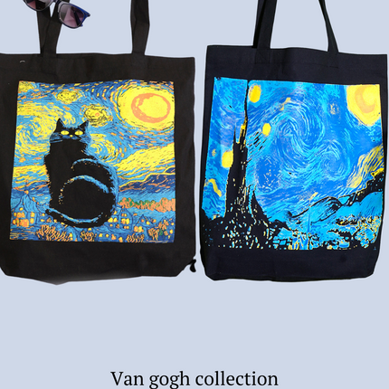 Van Gogh Canvas Tote Bag