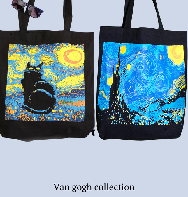 Van Gogh Canvas Tote Bag