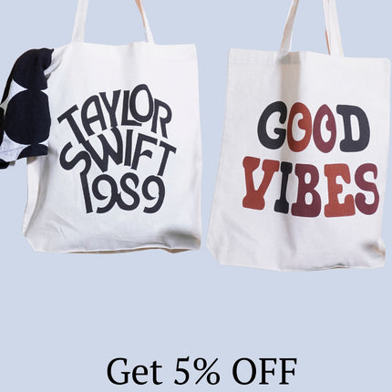 Good Vibes Canvas Tote Bag