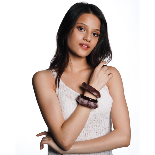 Amara Bold Resin Bangles