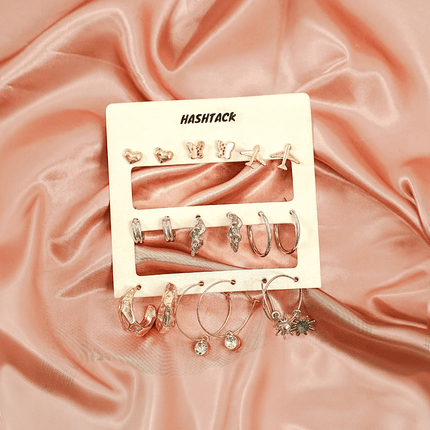 Gold & Silver Luxe Set of 10 - HASHTACK