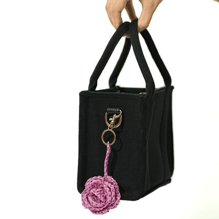 Deep Rose Handmade Charm - HASHTACK