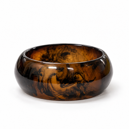 Amber Nocturne Bangle
