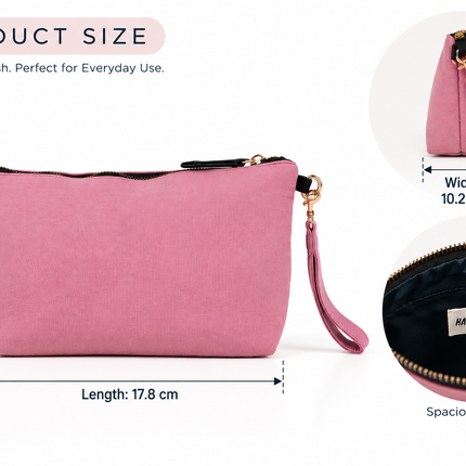 Blush Élan Pouch