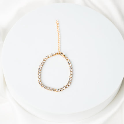 Sterling Stud Elegance Bracelet