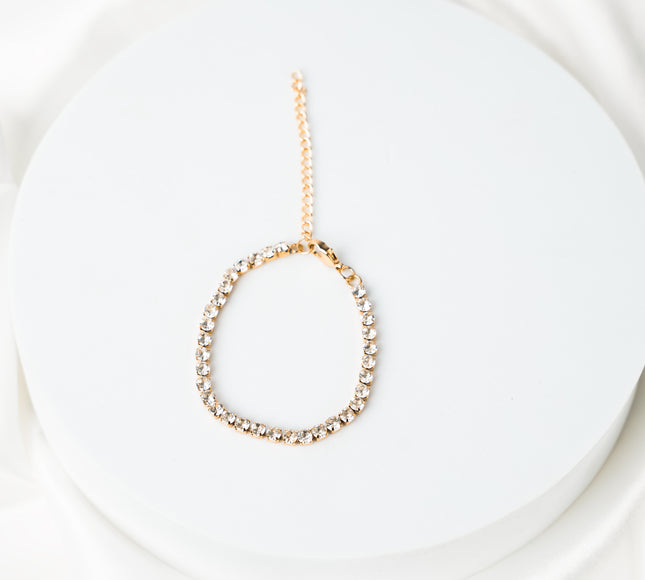 Sterling Stud Elegance Bracelet