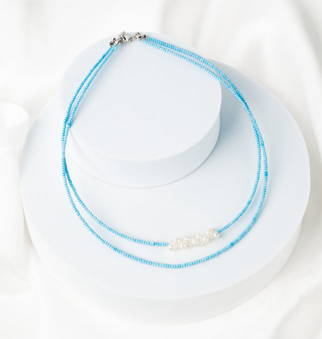 Blue Aura Necklace