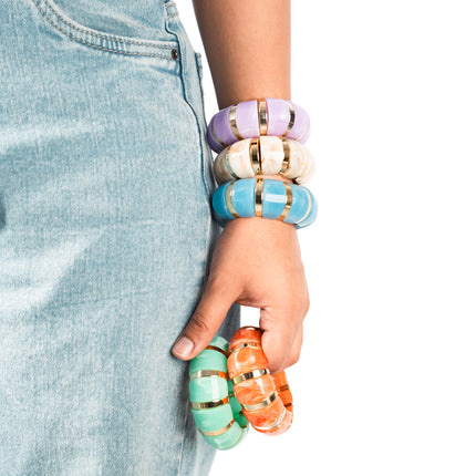 Mint Pop Stackable Bracelet