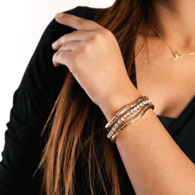Radiance Stud Stackable Bracelet