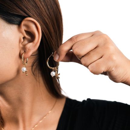 Urban Pearl Glow Earrings