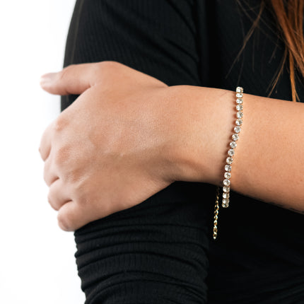 Sterling Stud Elegance Bracelet