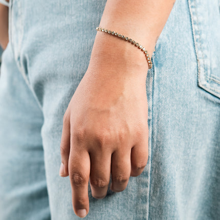 Silver Mini Studs Bracelets