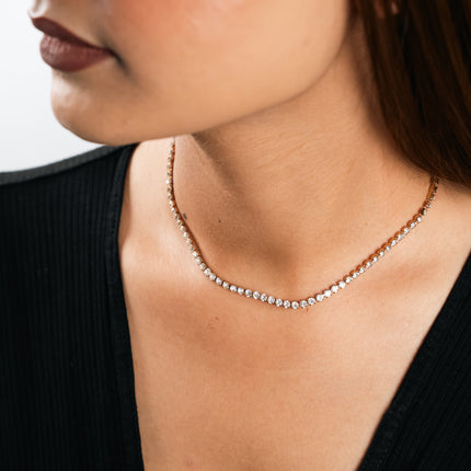 Silver Spark Necklace