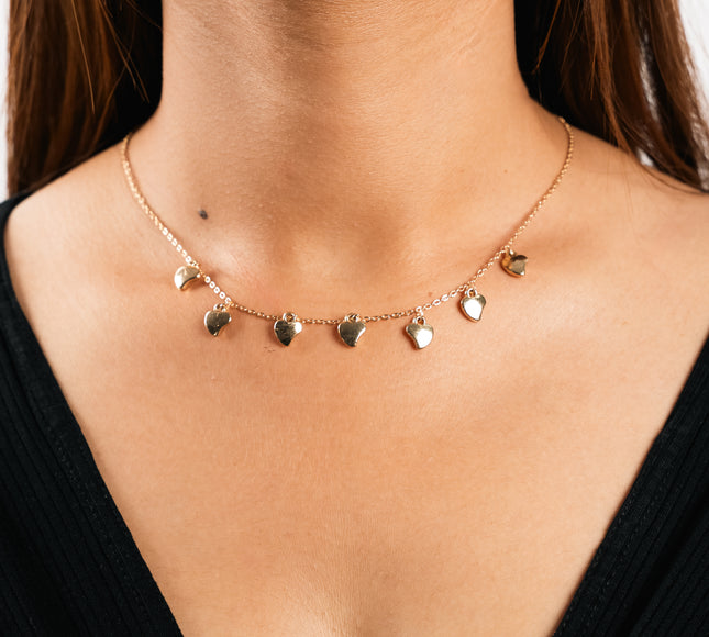 Shimmerleaf Dainty Necklace