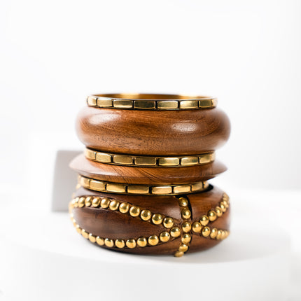 Wooden Aura Bangles