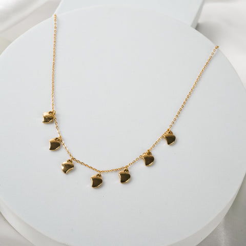 Shimmerleaf Dainty Necklace from Hashtack