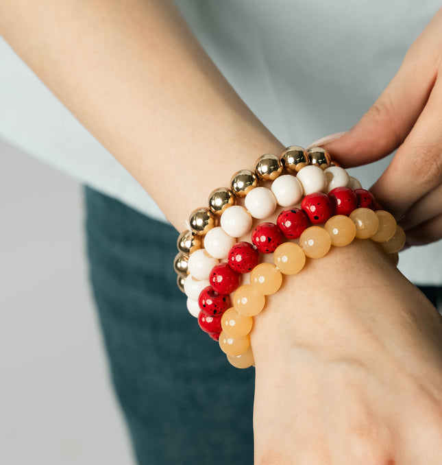 Sunset Bead Bracelet