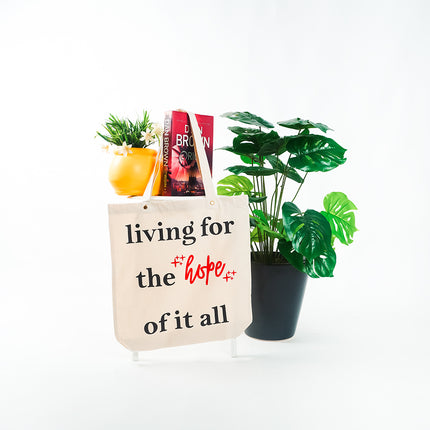 Living For The Hope Canvas Tote Bag