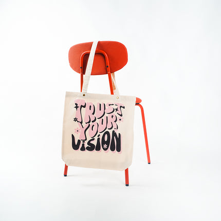 Trust Your Vision Canvas Tote Bag