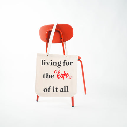 Living For The Hope Canvas Tote Bag