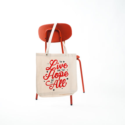 To Live For The Hope Canvas Tote Bag