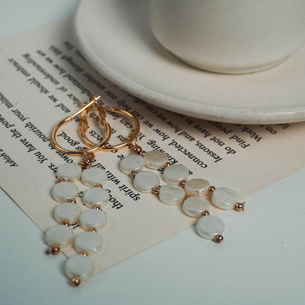 Moonlit Pearl Dangles - HASHTACK