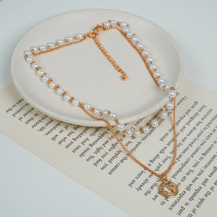 DoubleGlow Pearls Necklace