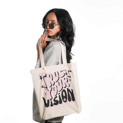 Trust Your Vision Canvas Tote Bag