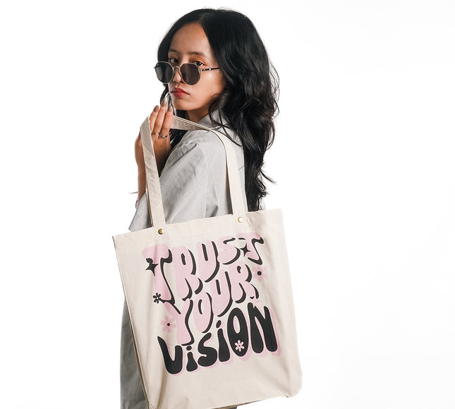 Trust Your Vision Canvas Tote Bag