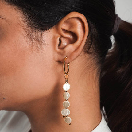 Moonlit Pearl Dangles - HASHTACK