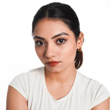 Golden Dazzle Earring Set of 5 - HASHTACK
