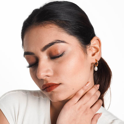 Golden Dazzle Earring Set of 5 - HASHTACK