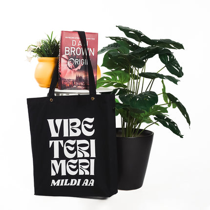 Vibe Teri Meri Canvas Tote Bag