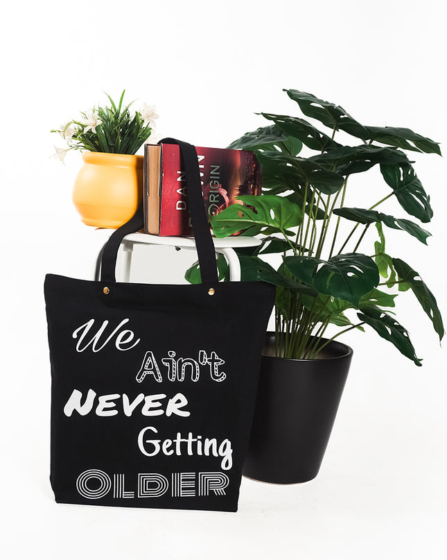 Never Getting Old Canvas Tote Bag