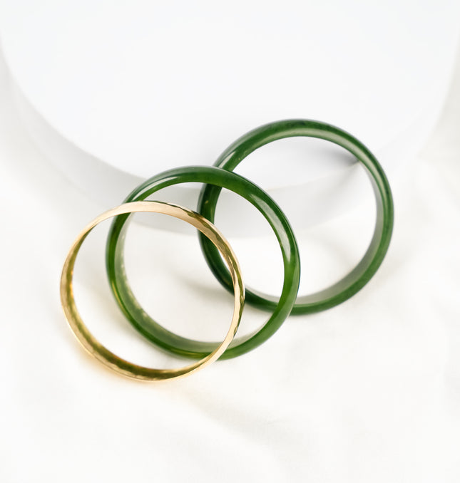 Olive Luxe Bangle Set