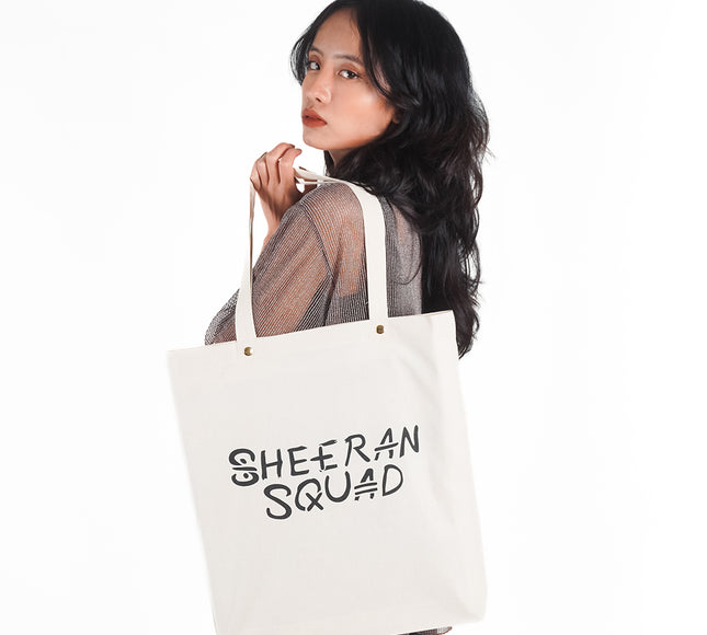 Sheeran Squad Canvas Tote Bag