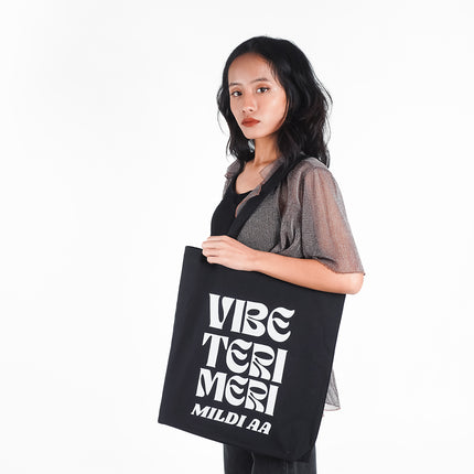 Vibe Teri Meri Canvas Tote Bag