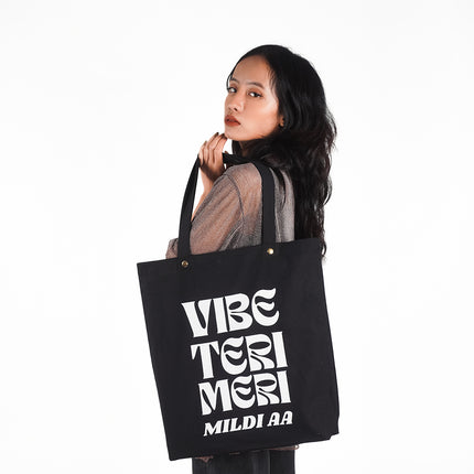 Vibe Teri Meri Canvas Tote Bag