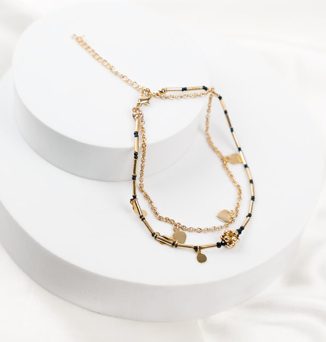 Midnight Glow Anklet