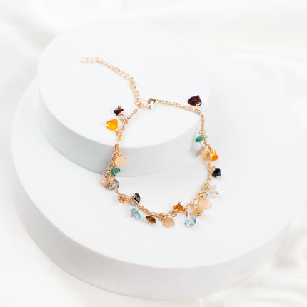 Tropical Rainbow Anklet