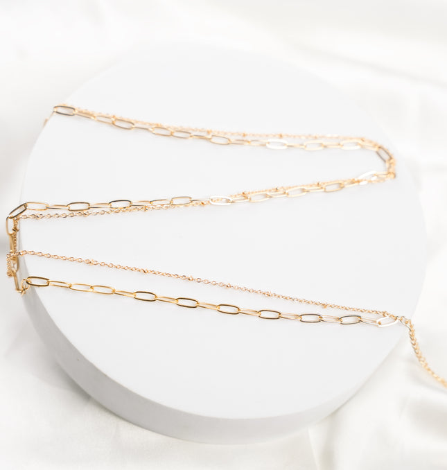 Golden Duo Belly Chain