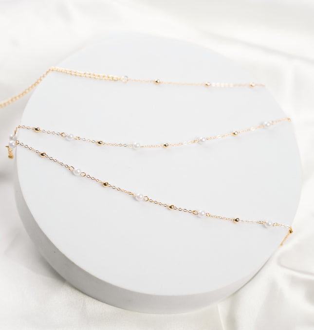 Pearl Charm Belly Chain