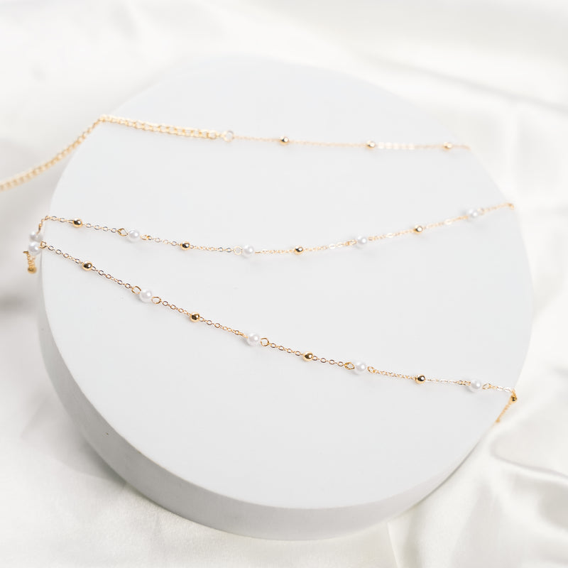 Pearl Charm Belly Chain