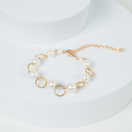 Golden Hour Pearl Bracelet