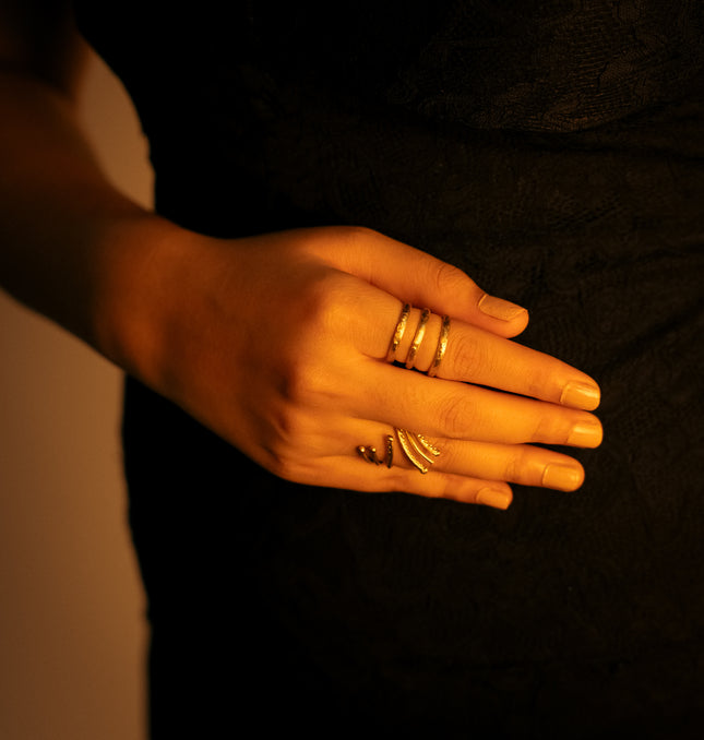 Brass Duo Stack Set of 2